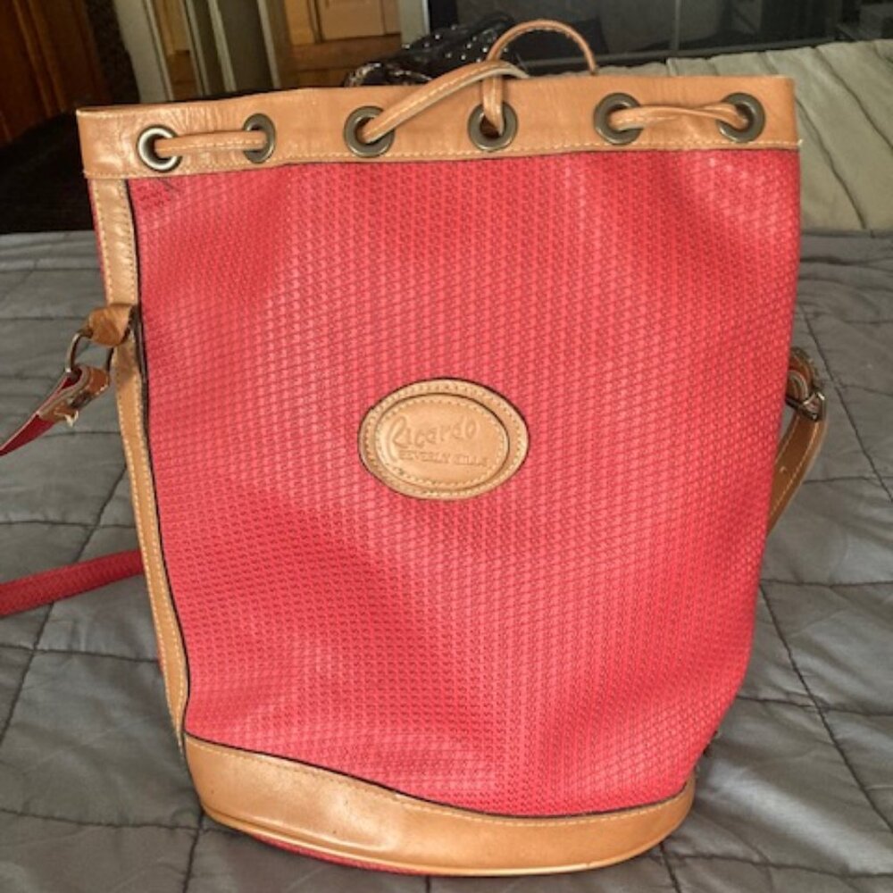 Vintage Ricardo tote bag/satchel